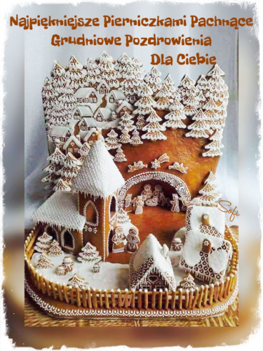Kartka 🎄Najpi�kniejsze grudniowe pozdrowienia!