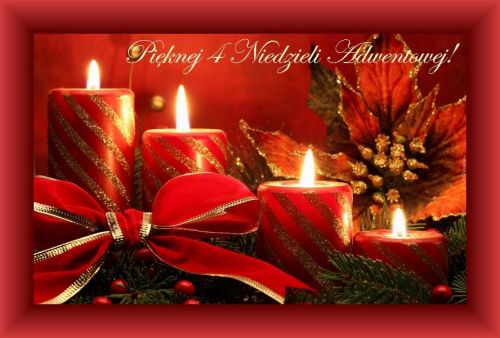 Kartka Pi�knej, spokojnej niedzieli adwentowej!