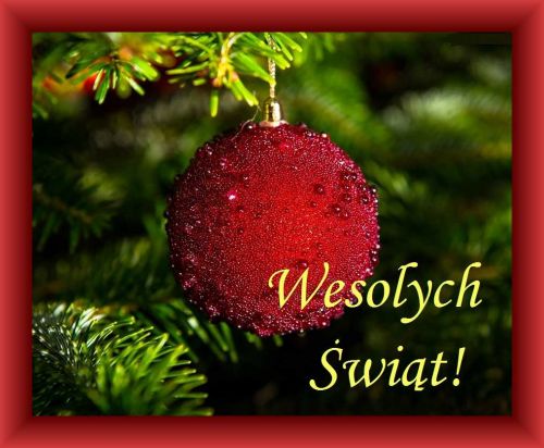 Kartka Pi�knych, nastrojowych �wi�t Bo�ego Narodzenia!