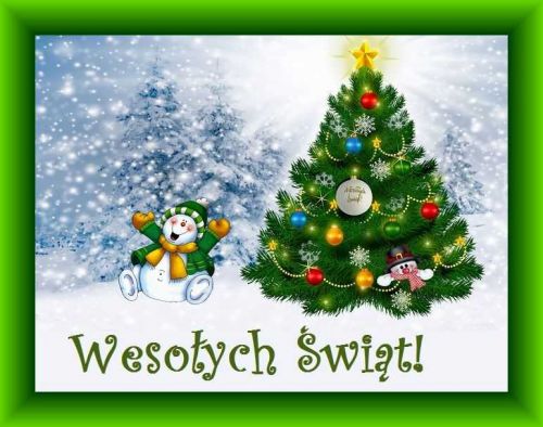 Kartka Weso�ych �wi�t Bo�ego Narodzenia!