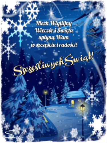 Kartka ❄ Szcz�liwych �wi�t Bo�ego Narodzenia!