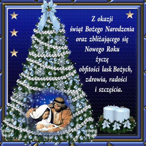 Kartka Z Okazji �wi�t Bo�ego Narodzenia ...