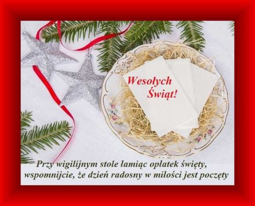 Kartka Weso�ych �wi�t Narodzenia Pana!