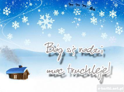 Kartka B�g si� rodzi, moc truchleje!