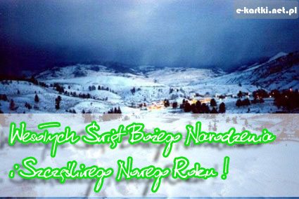 Kartka Weso�ych �wi�t