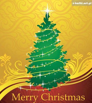Kartka Merry Christmas