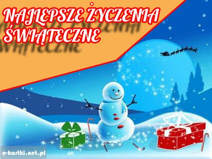 Kartka Najlepsze �yczenia �wi�teczne