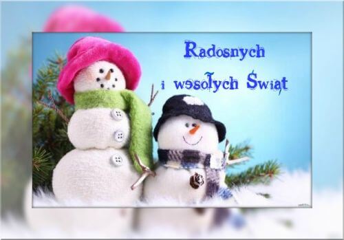 Kartka Radosnych i Weso�ych �wi�t