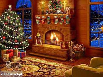 Kartka Spokojnych �wi�t Bo�ego Narodzenia