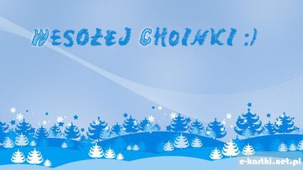 Kartka Weso�ej choinki :)