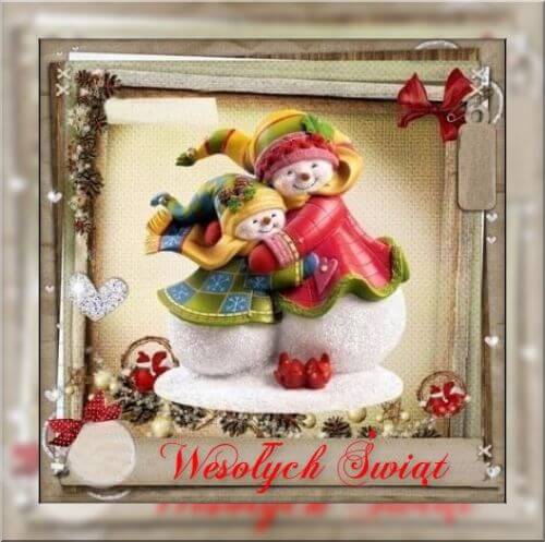 Kartka Weso�ych �wi�t