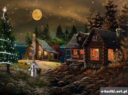 Kartka �ycz� weso�ych i spokojnych �wi�t