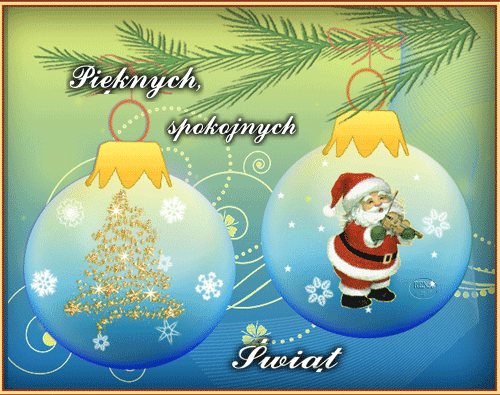 Kartka Pi�knych, spokojnych �wi�t