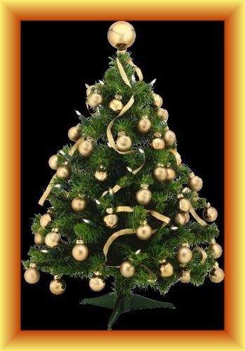 Kartka Choinka ju� gotowa, nadszed� czas oczekiwania...