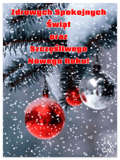 Kartka ❄Zdrowych Spokojnych �wi�t!