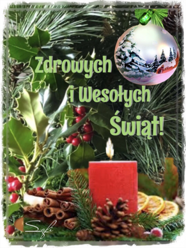 Kartka 🎄Zdrowych i Weso�ych  �wi�t!