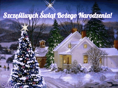 Kartka 🎄Gwiazdo �wie�, kol�do le�…