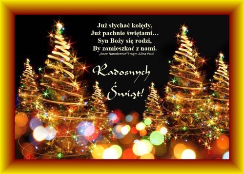 Kartka Radosnych �wi�t Bo�ego Narodzenia!