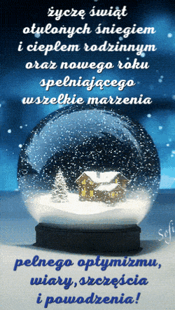 Kartka Cudownych �wi�t i Pomy�lnego Nowego Roku!