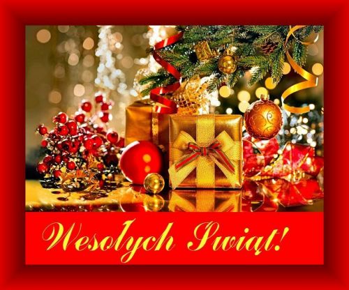 Kartka Weso�ych i b�ogos�awionych �wi�t!