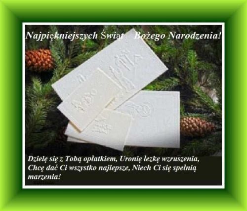 Kartka Najpi�kniejszych �wi�t Bo�ego Narodzenia!