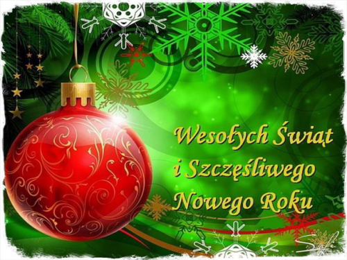 Kartka ✨Weso�ych �wi�t i Szcz�liwego Nowego Roku!