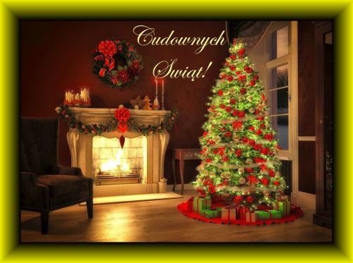 Kartka Cudownych �wi�t!