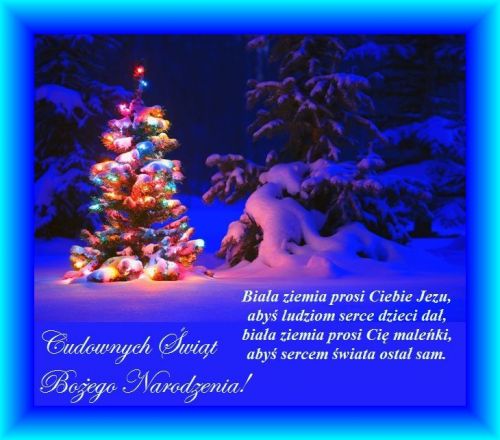 Kartka Cudownych �wi�t Narodzenia Pana!