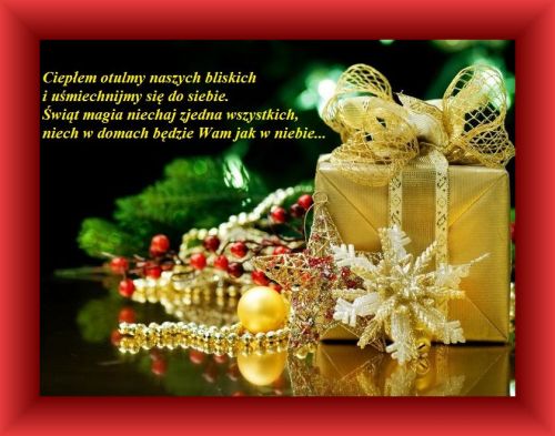 Kartka Niech magia �wi�t zjedna wszystkich!