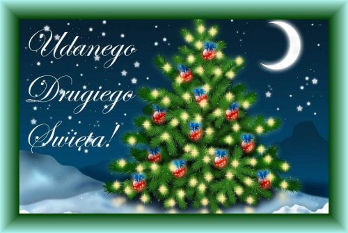 Kartka Udanego Drugiego �wi�ta!