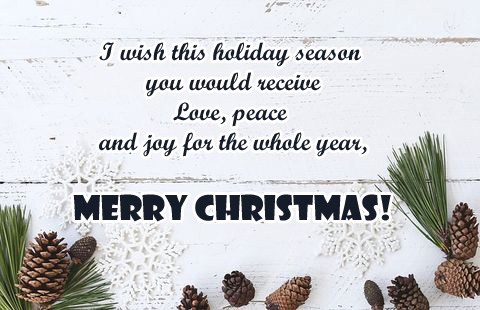 Kartka Merry Christmas!