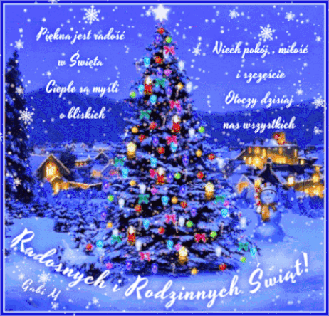 Kartka Radosnych i Rodzinnych �wi�t !