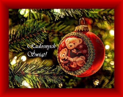 Kartka Radosnych �wi�t Bo�ego Narodzenia!