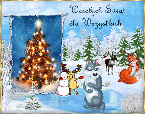 Kartka Weso�ych �wi�t ...