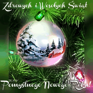 Kartka ✨Weso�ych �wi�t i Pomy�lnego Nowego Roku!
