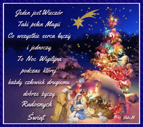 Kartka Noc Wigilijna ...