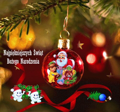 Kartka Najpi�kniejszych �wi�t Bo�ego Narodzenia