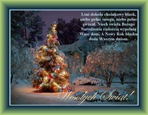 Kartka Weso�ych �wi�t!