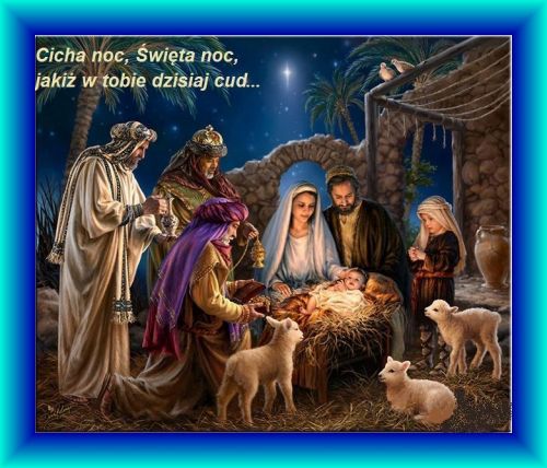 Kartka Cicha Noc, �wi�ta Noc...