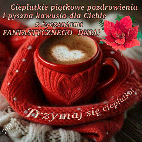 Kartka      Cieplutkie pi�tkowe pozdrowienia!