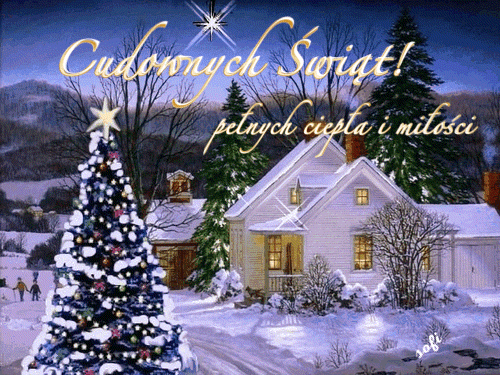 Kartka      Cudownych Szcz�liwych �wi�t!