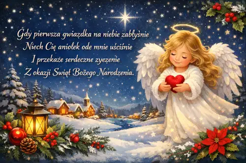 Kartka �yczenia Spokojnych �wi�t!