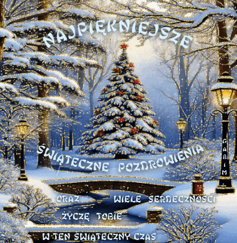 Kartka Najpi�kniejsze🎄�wi�teczne Pozdrowienia ...