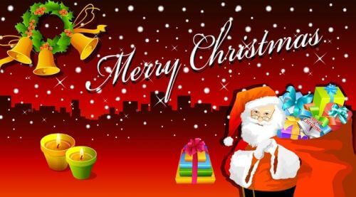 Kartka Merry Christmas