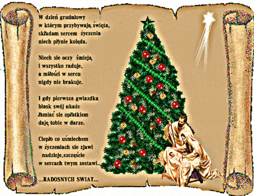 Kartka Weso�ych �wi�t