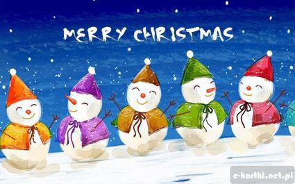 Kartka Merry Christmas