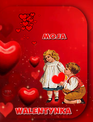 Kartka Moja Walentynka