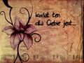 Kwiat ten dla Ciebie jest...
