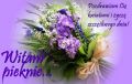 Witam pi�knie kwiatami...