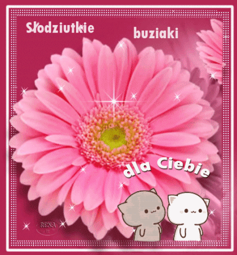 Kartka S�odziutkie buziaki dla Ciebie